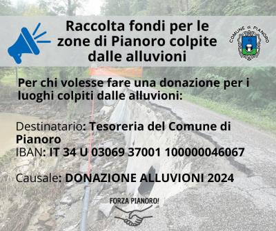 Raccolta fondi per le zone alluvionate foto 