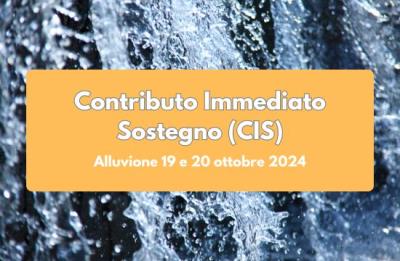 Danni da alluvione - Contributo Immediato Sostegno (CIS) foto 